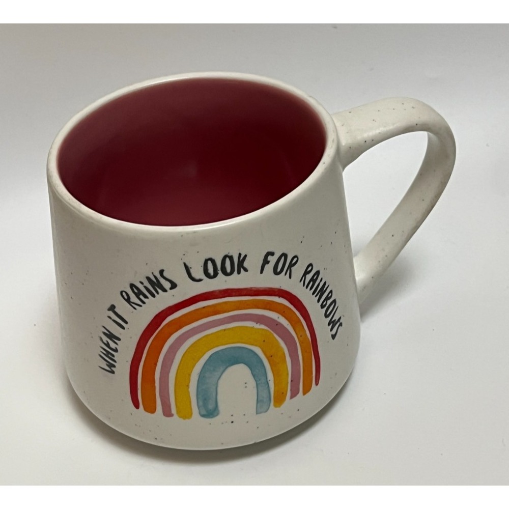 It's a Good Day for a Good Day Mug When It Rains Look For Rainbows 18 oz Cup